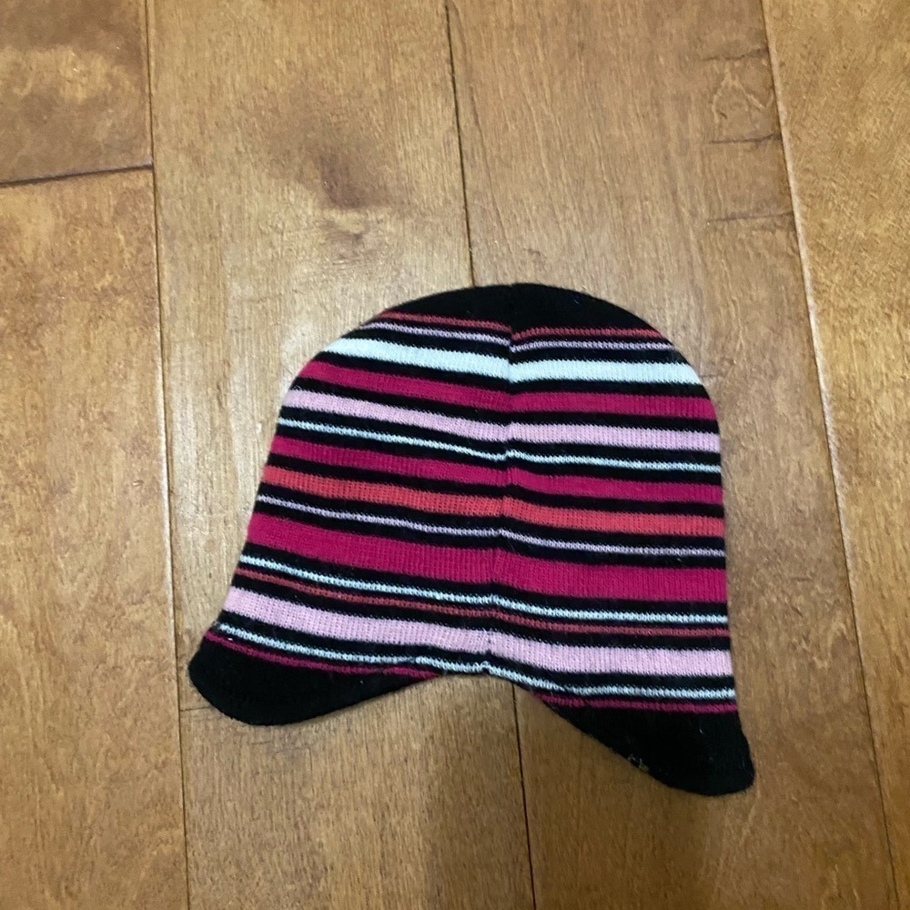 Nike Multicolor Striped Beanie Toddler 1-2Y - Picture 3 of 5